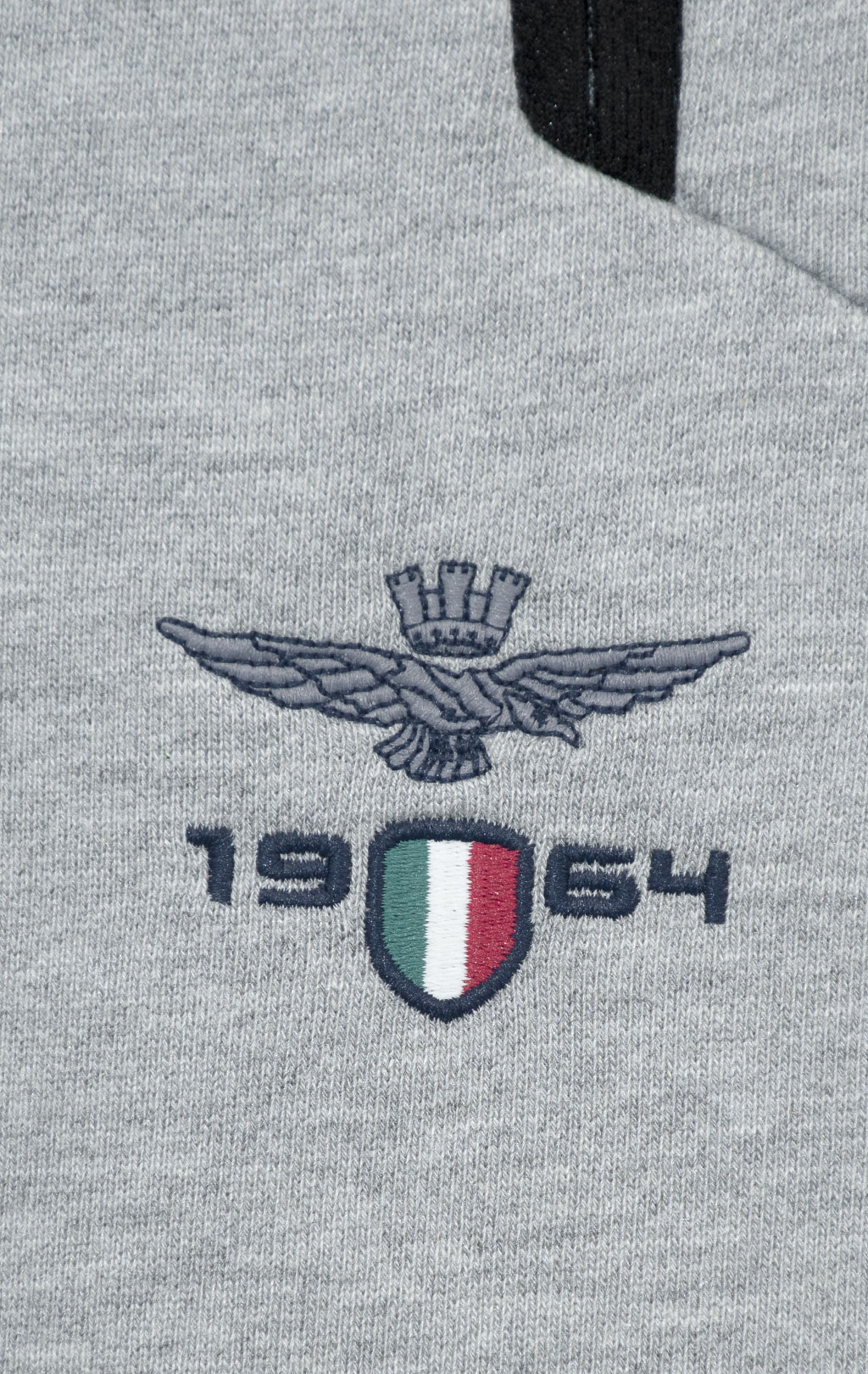 Шорты трикотажные AERONAUTICA MILITARE SS 25 m/TR grigio melange (BA 014) 