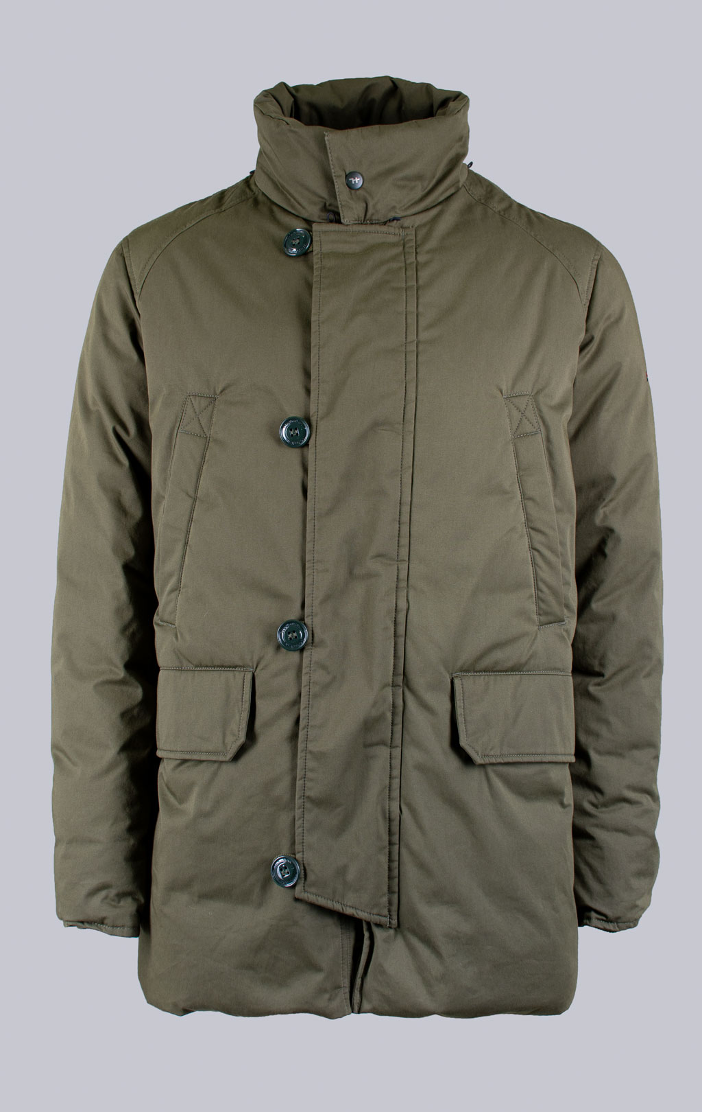 Аляска пуховая HOLUBAR BOULDER military olive 