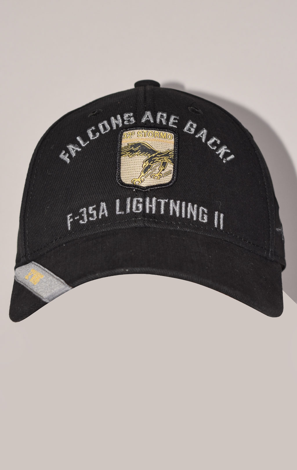 Бейсболка AERONAUTICA MILITARE FW 22/23/CN jet black (HA 1121)