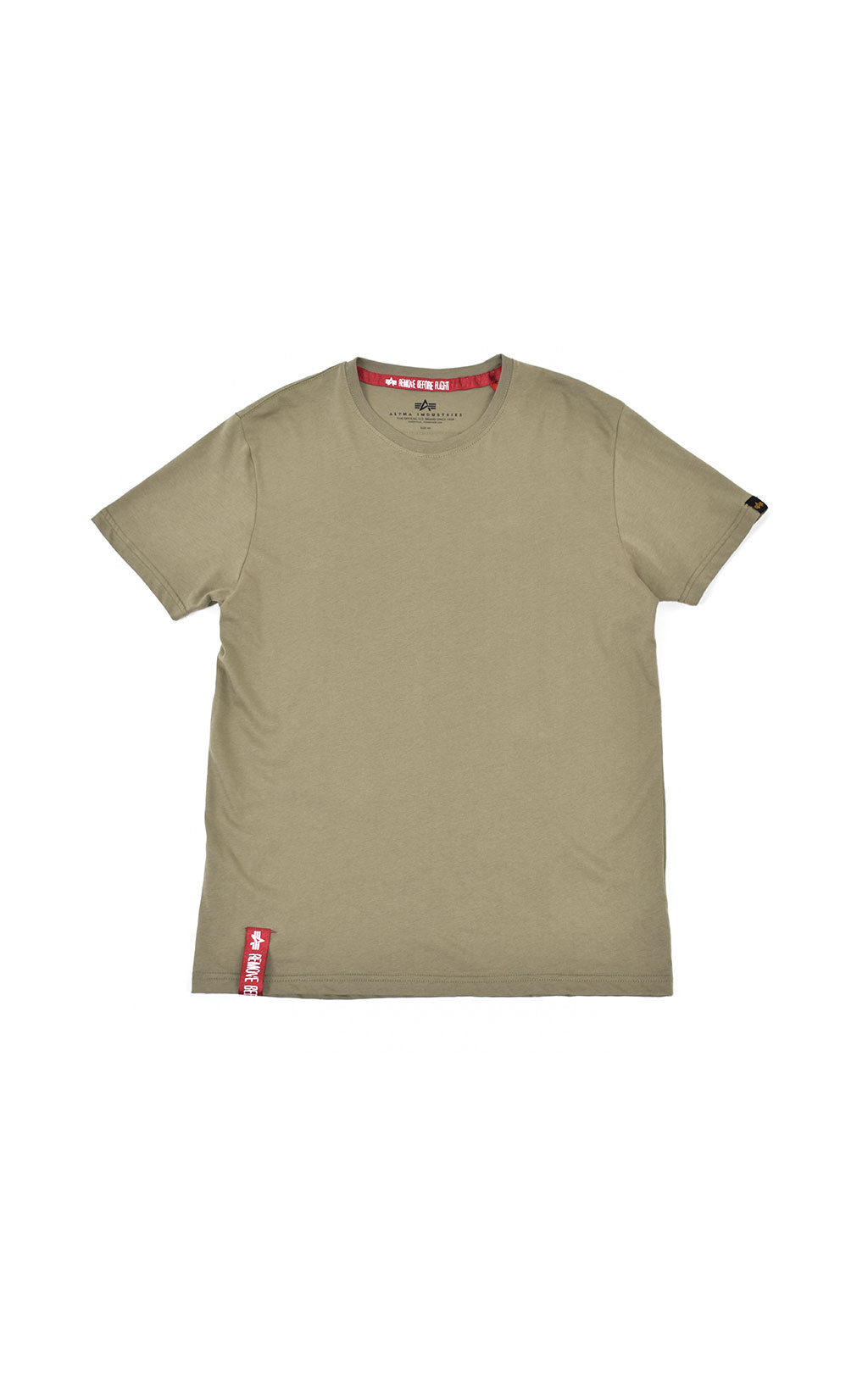 Футболка ALPHA INDUSTRIES BLOOD CHIT olive 