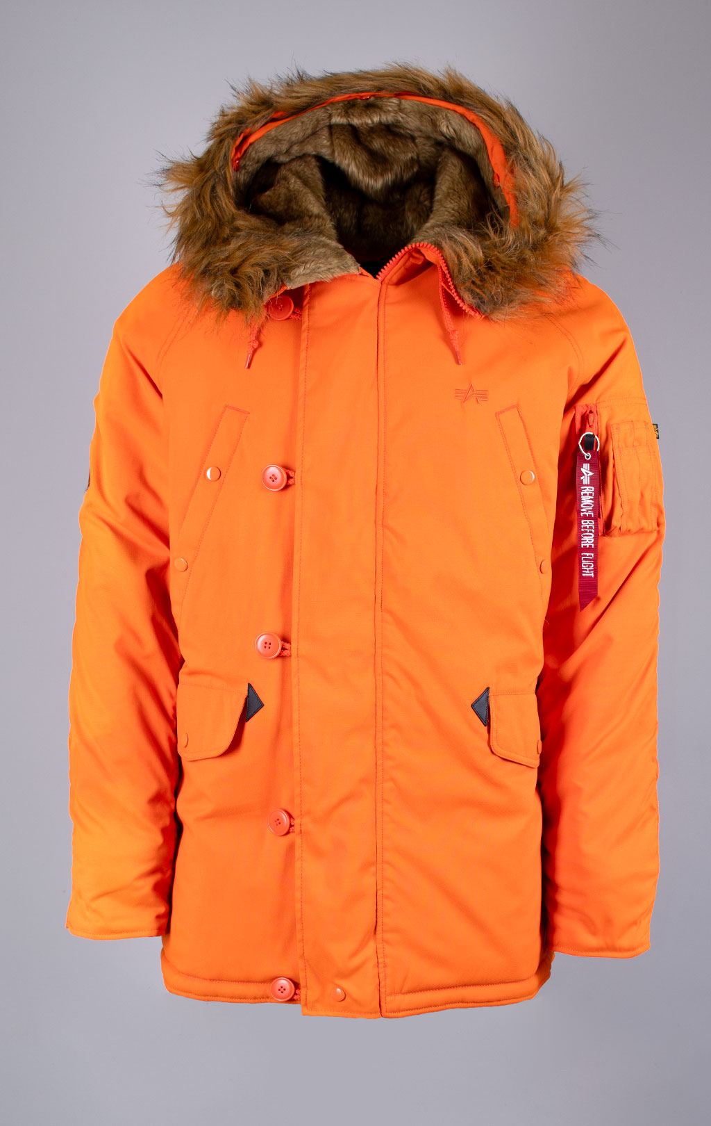 Аляска ALPHA INDUSTRIES EXPLORER flame orange 