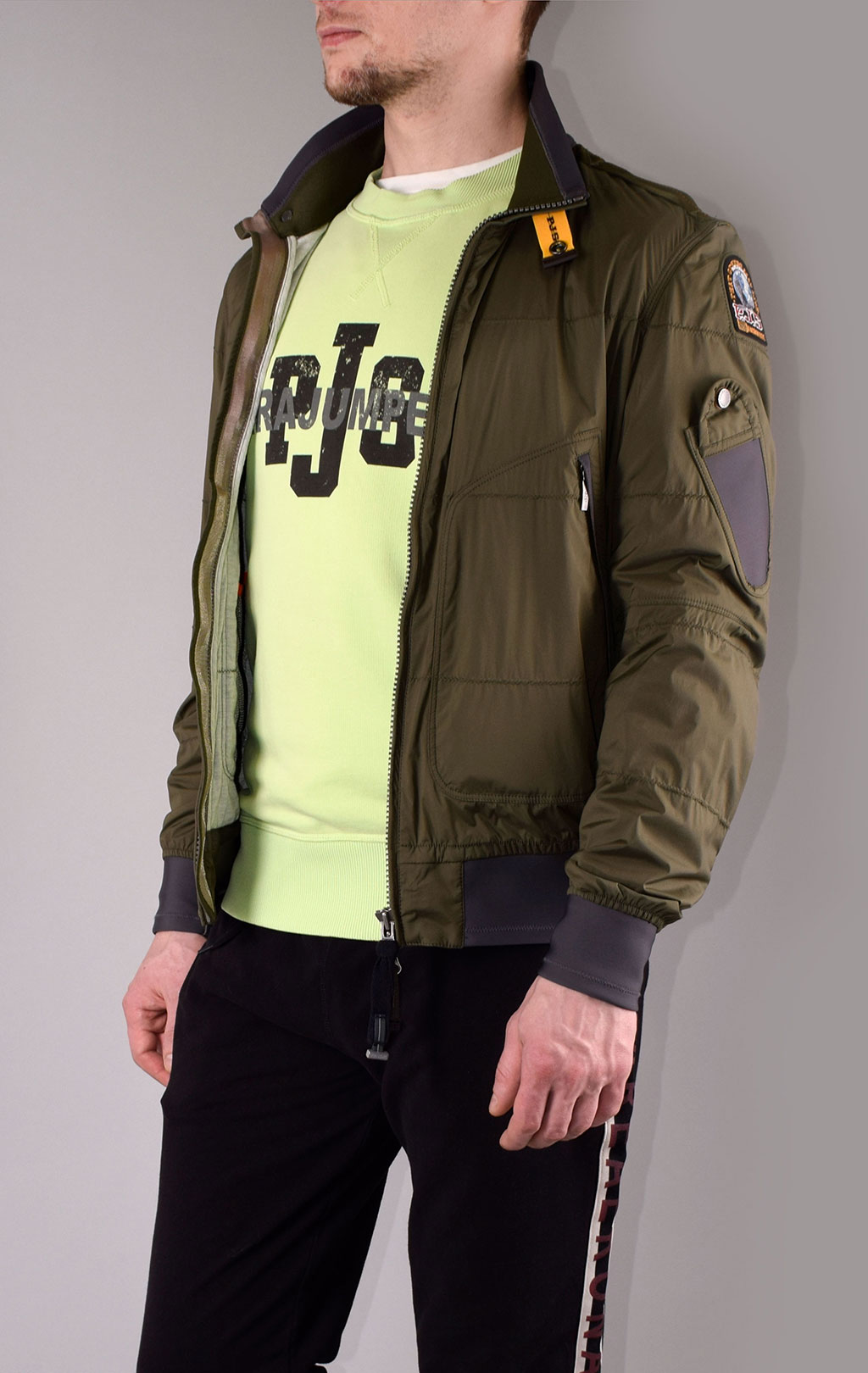 Ветровка PARAJUMPERS NEWPORT лёгкая olive 