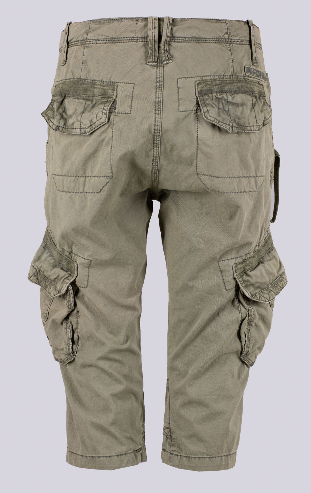 Шорты карго удлинённые ALPHA INDUSTRIES IMPERIAL 3/4 light olive 