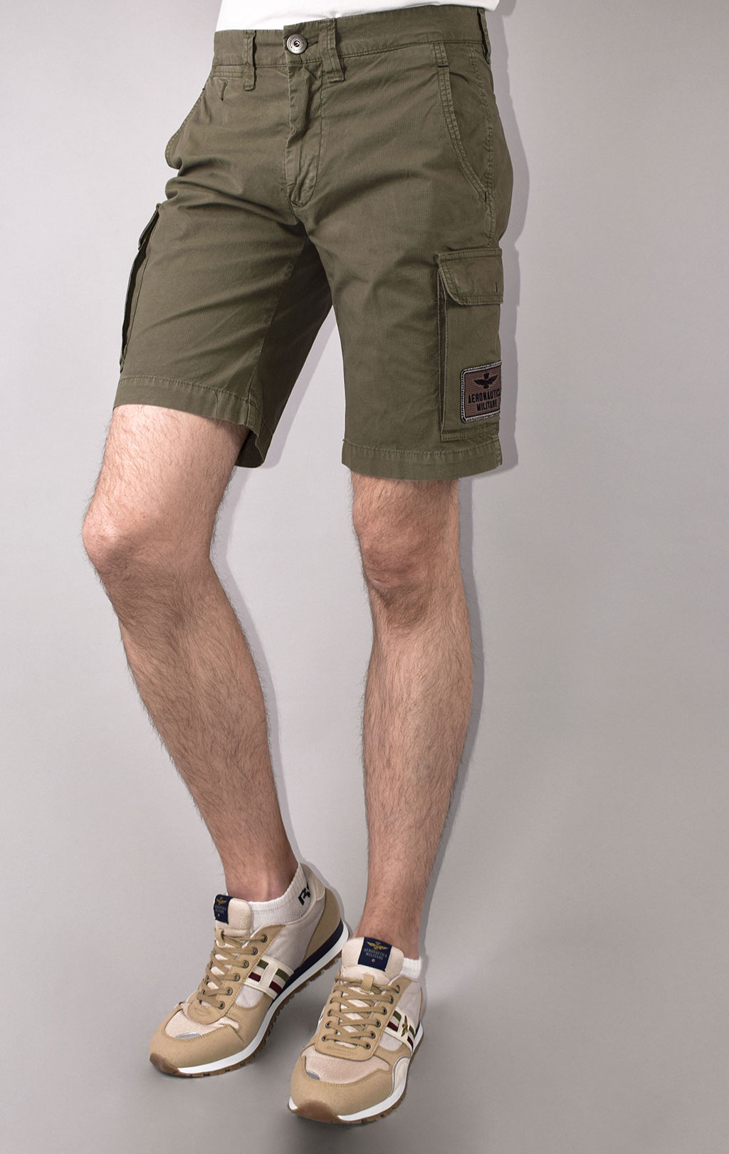 Шорты AERONAUTICA MILITARE SS 21/AL green (BE 114) 