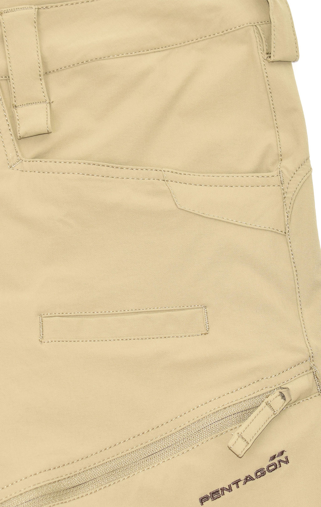 Брюки тактические Pentagon RENEGADE TROPIC полиэстр91%/эластейн6% stretch khaki 05047 