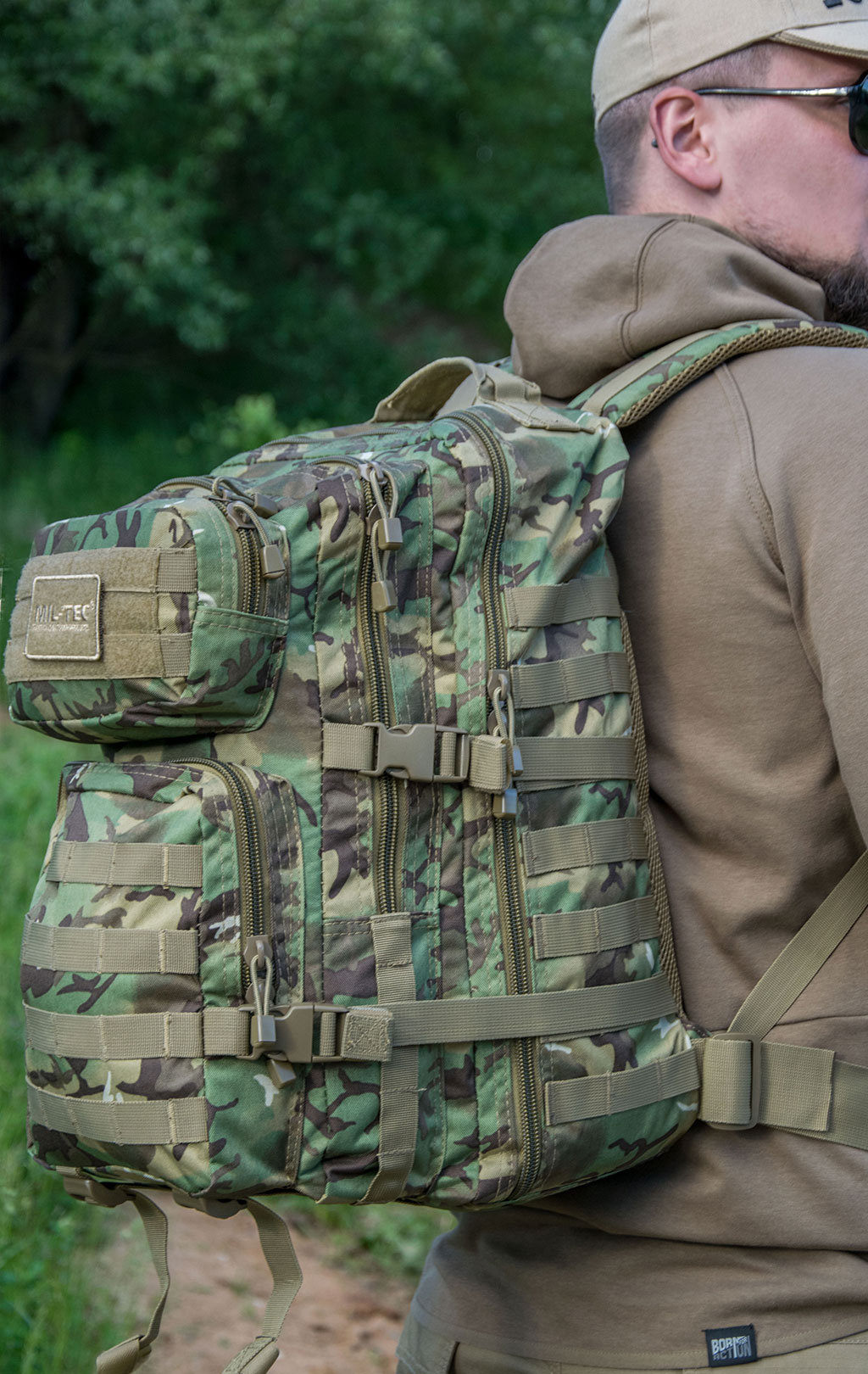 Рюкзак тактический ASSAULT large (35L) arid woodland 