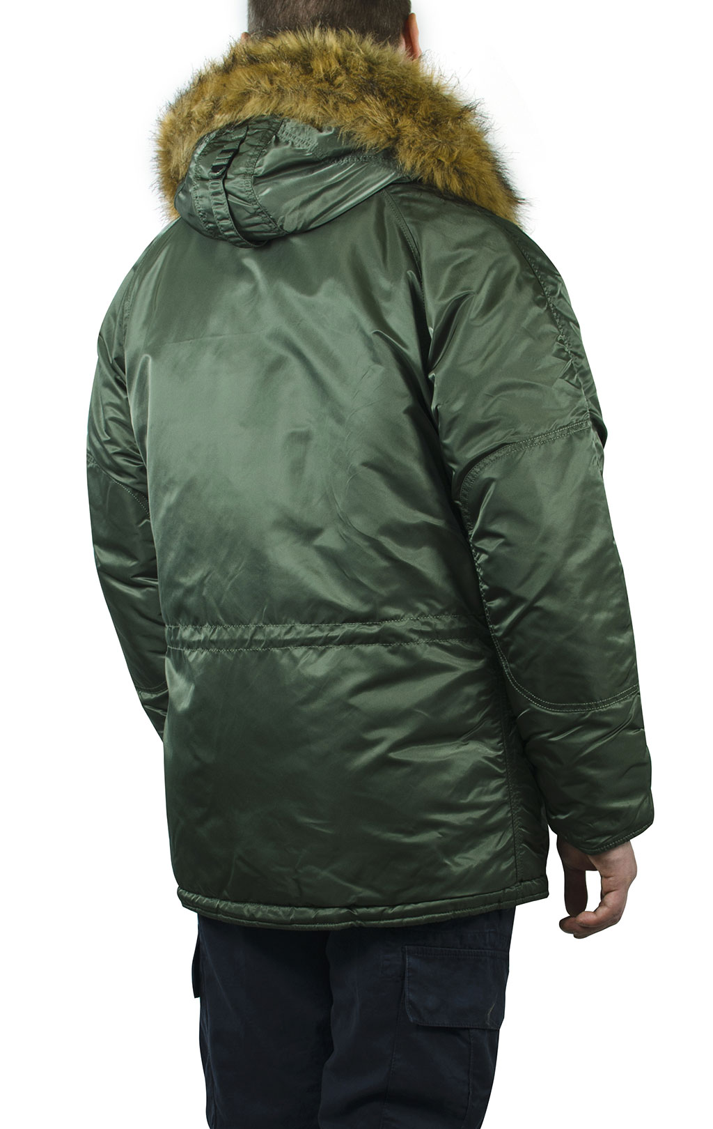 Аляска ALPHA INDUSTRIES CLASSIC N-3B sage green 