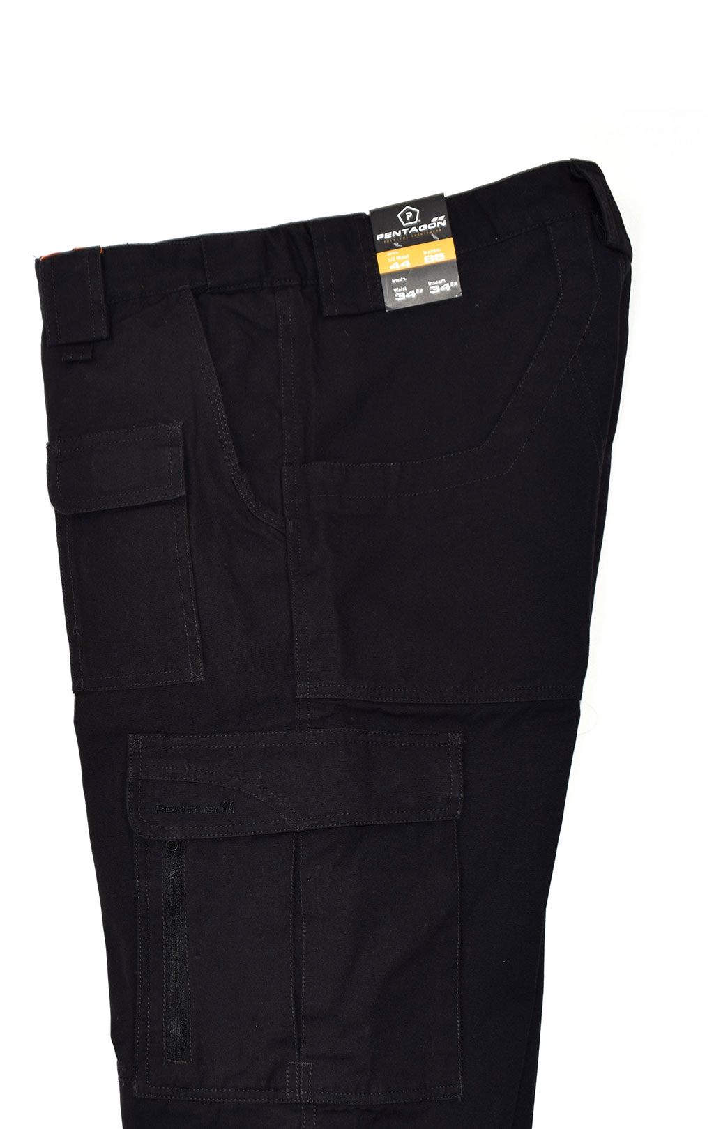 Брюки тактические Pentagon ELGON 2.0 big size хлопок black 05027 