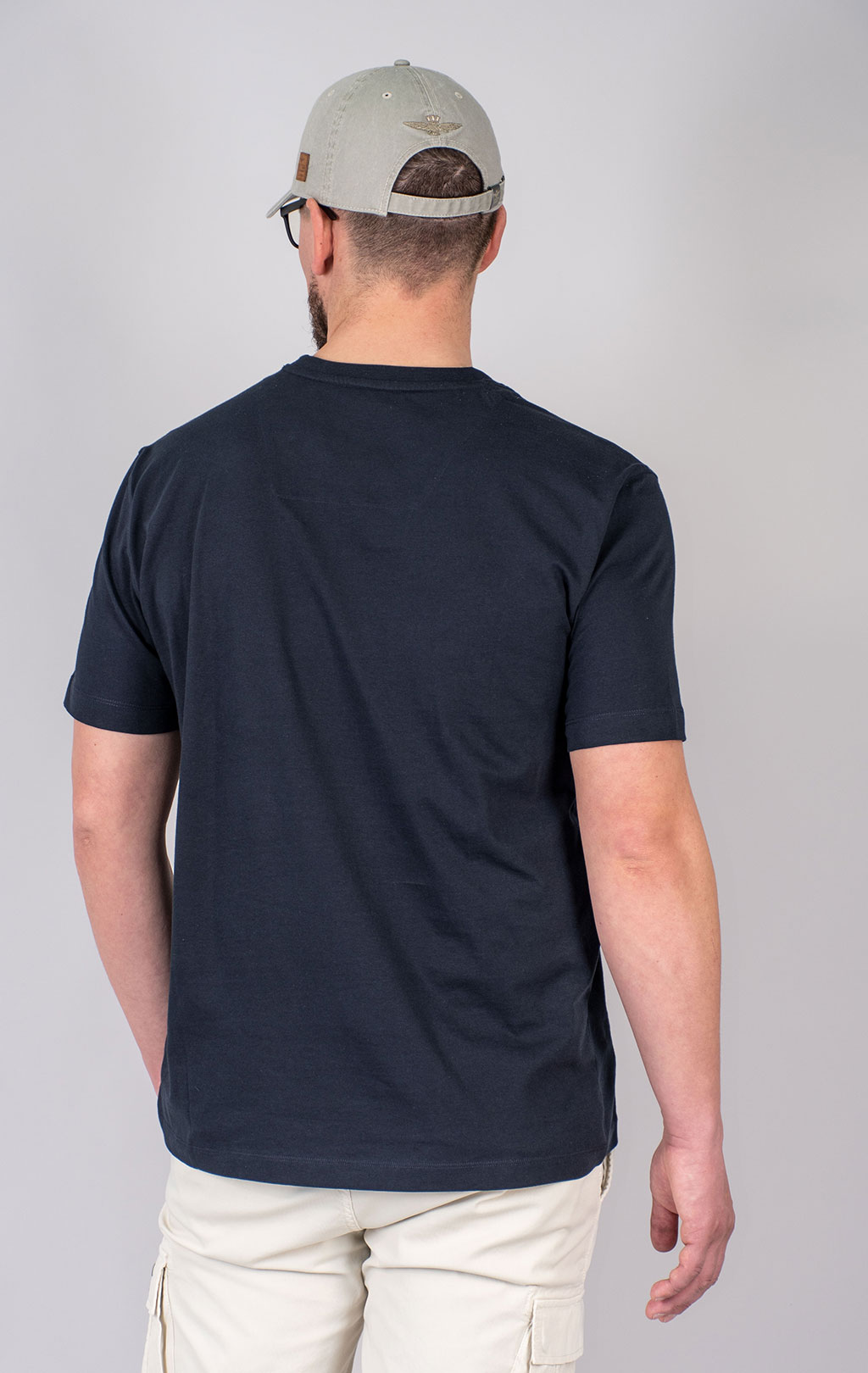Футболка AERONAUTICA MILITARE SS 25 m/TR blue navy (TS 1580) 