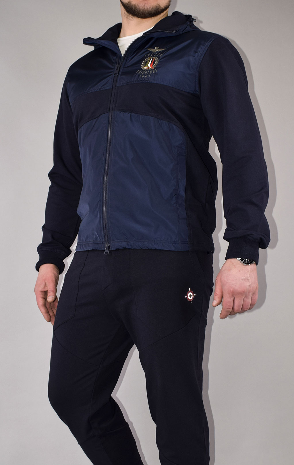 Ветровка AERONAUTICA MILITARE SS 21 m/CN blue navy (AF 422) 