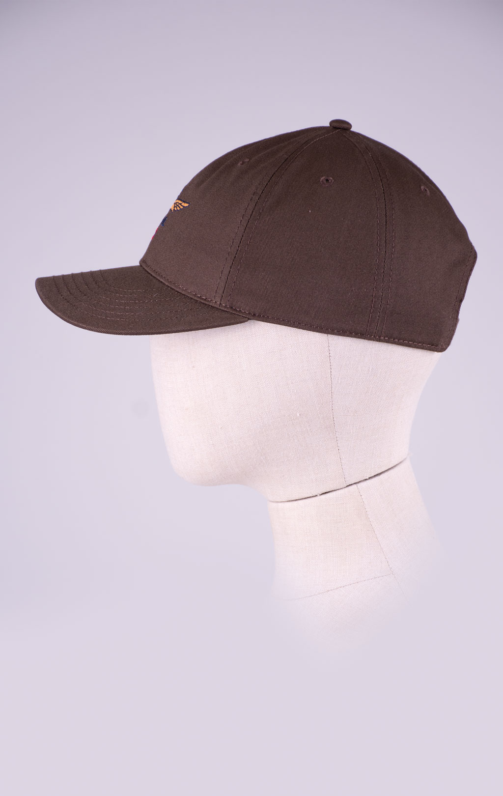 Бейсболка AERONAUTICA MILITARE SS 26/CN chestnut brown (HA 1246) 