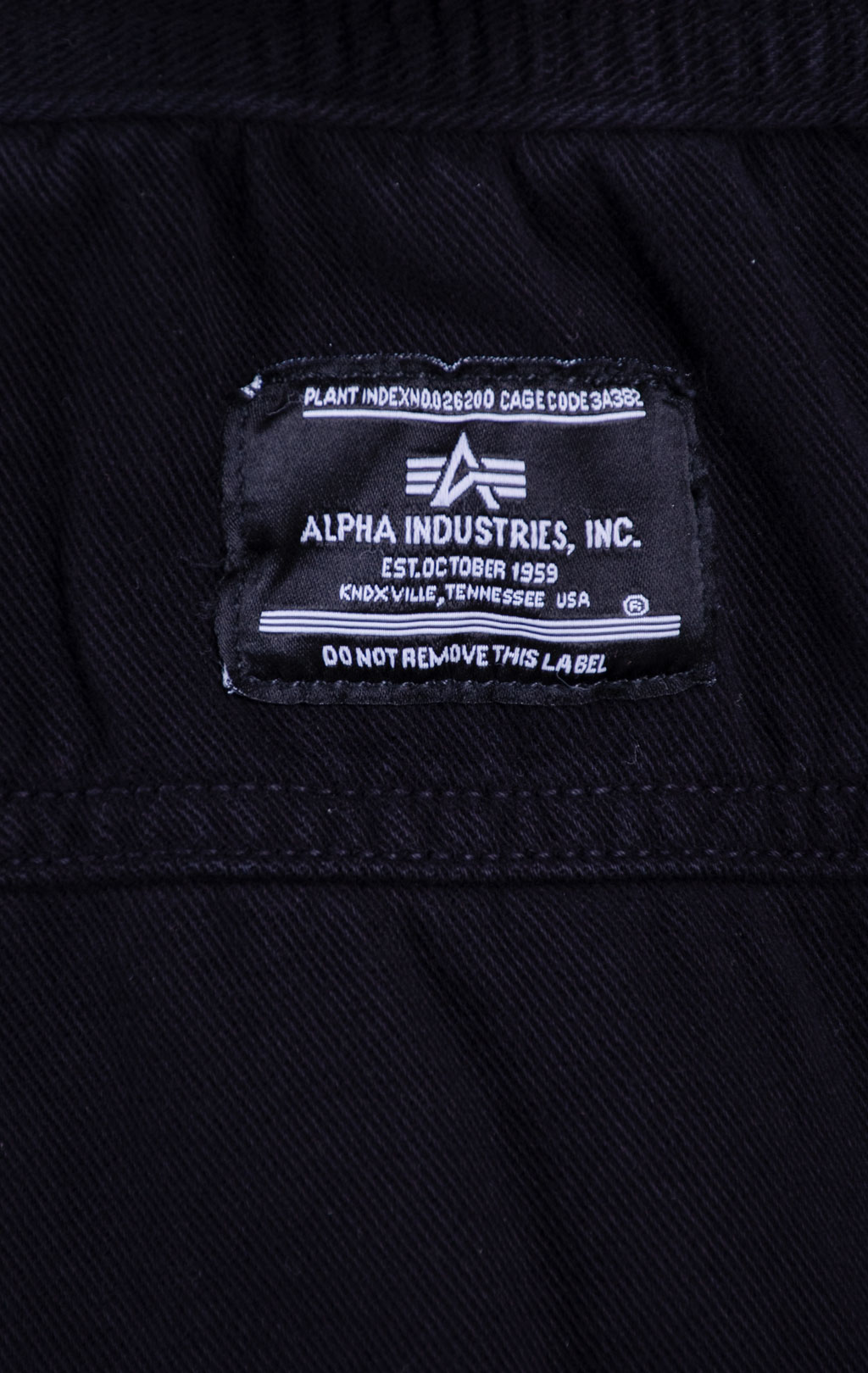 Брюки-карго ALPHA INDUSTRIES CARGO CTN PANT SS 26 black 