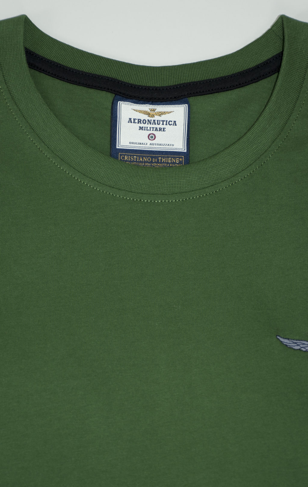 Футболка AERONAUTICA MILITARE SS 25 m/BD forest green (TS 2376) 