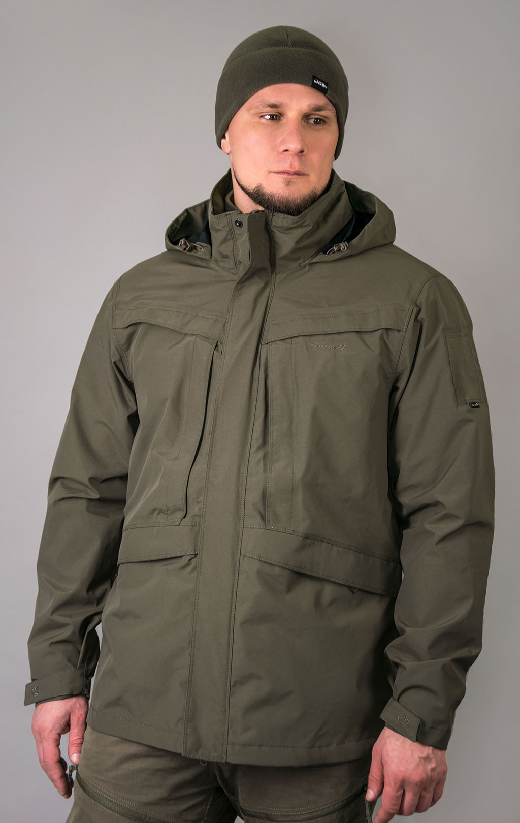 Куртка тактическая Pentagon мембрана HURRICANE MJC® SYSTEM 06E ral 7013 07104 