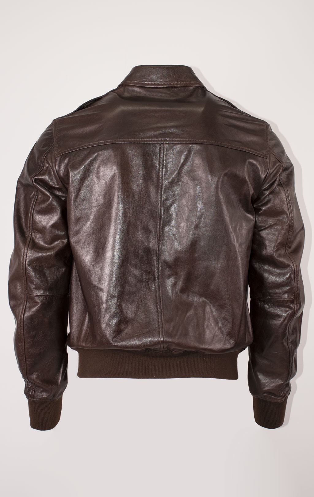 Куртка BLAUER кожа SS 24 m brown (LO2418) 