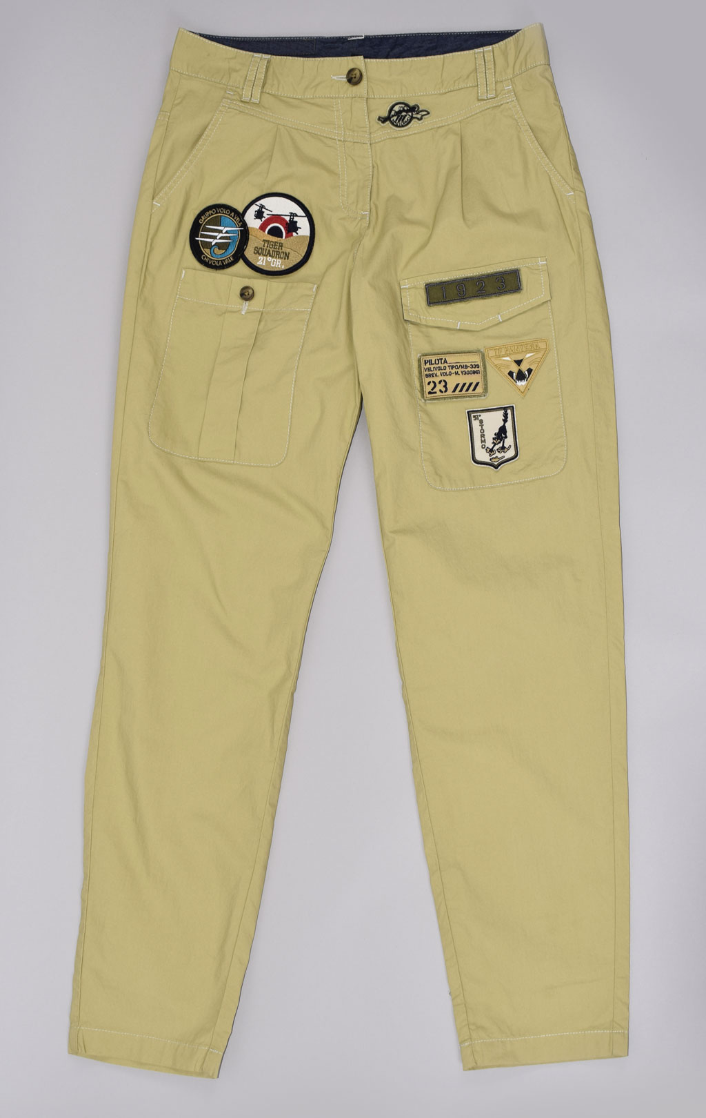 Женские брюки-карго AERONAUTICA MILITARE SS 21/IN khaki (PA 1485) 