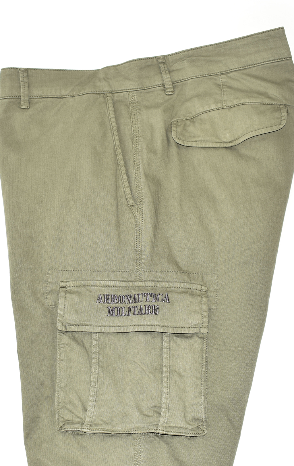 Брюки-карго AERONAUTICA MILITARE big size SS 21/AL green (PA 1329) 