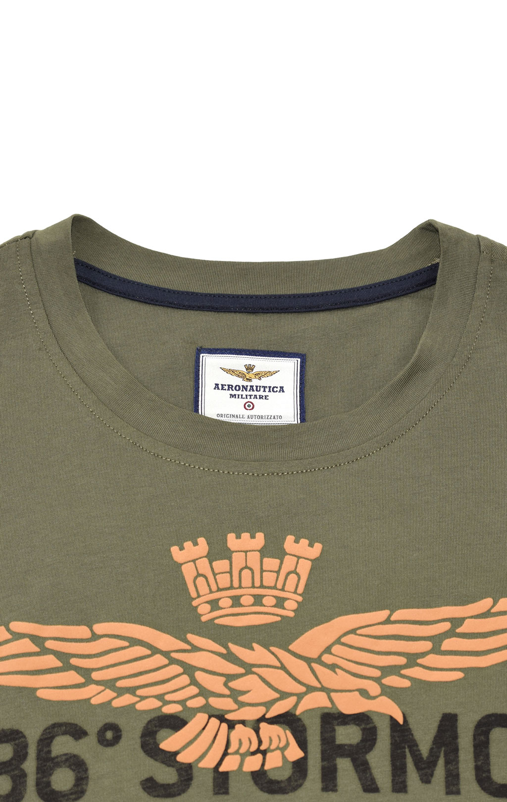 Футболка AERONAUTICA MILITARE SS 21/TR verde scuro (TS 1867) 