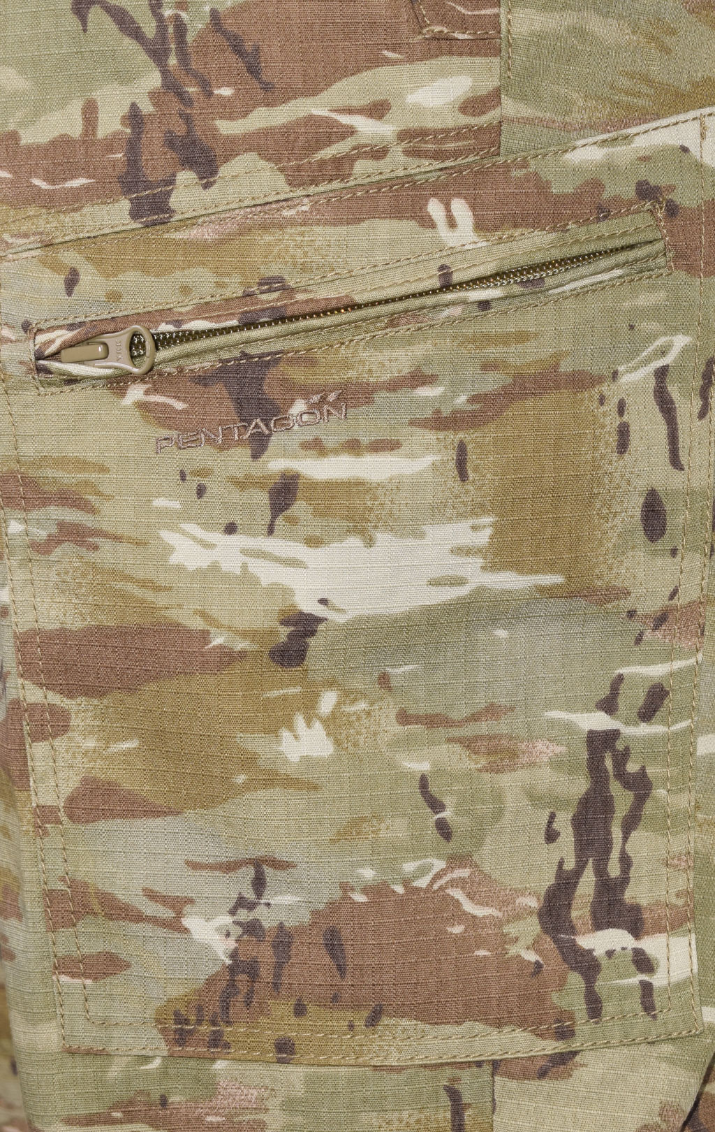 Брюки тактические Pentagon YPERO хлопок35%/полиэстер65% Rip-Stop camo penta 05035 