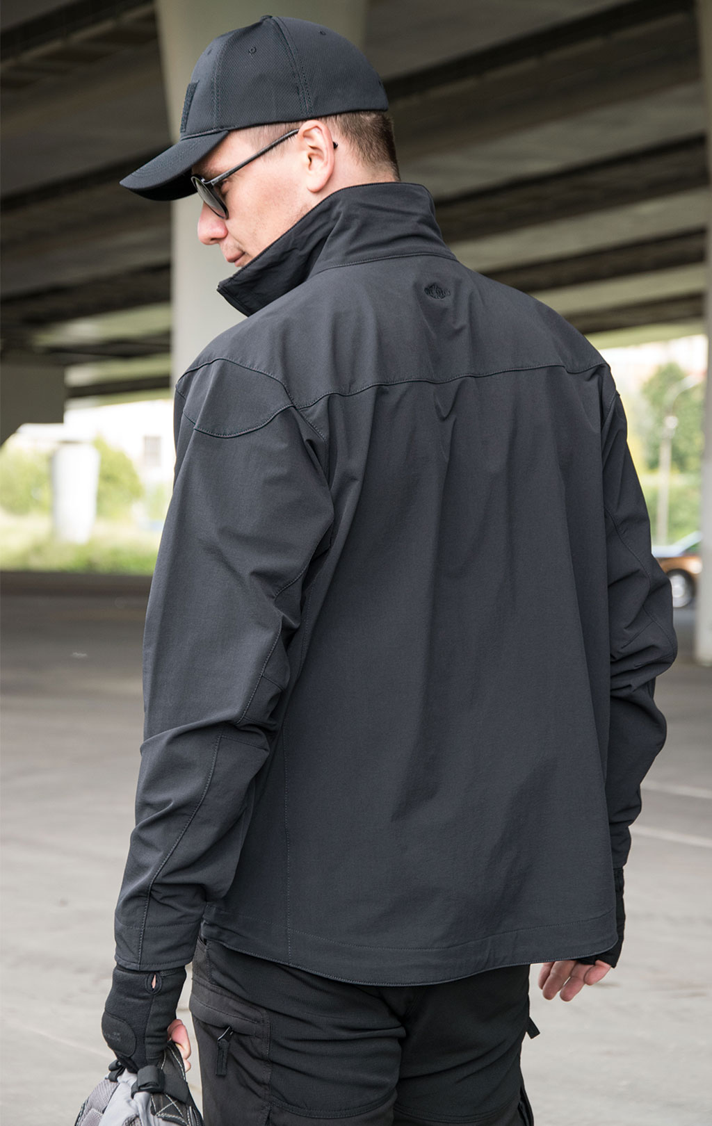 Ветровка тактическая Tru-Spec Soft Shell black 