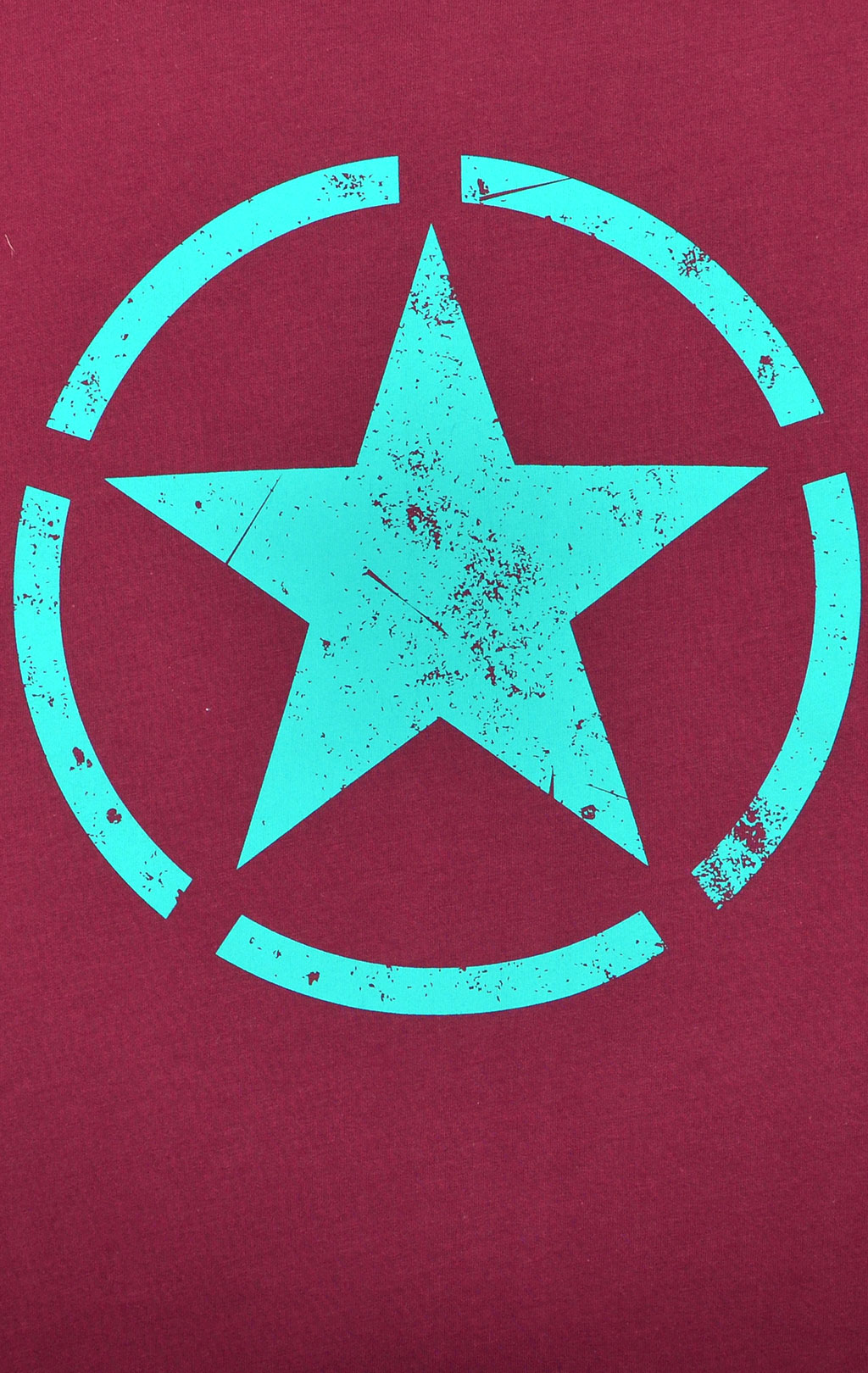 Футболка ALPHA INDUSTRIES STAR T burgundy 