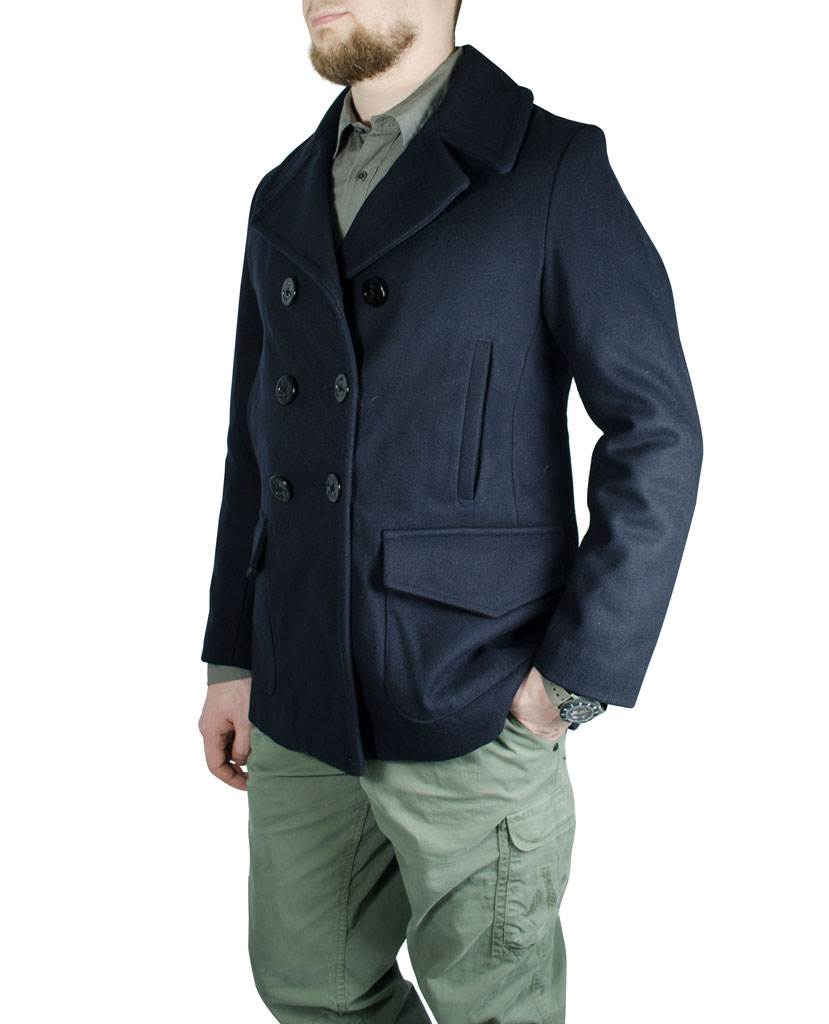 Бушлат морской COCKPIT Pea Coat navy (Z28I010) 