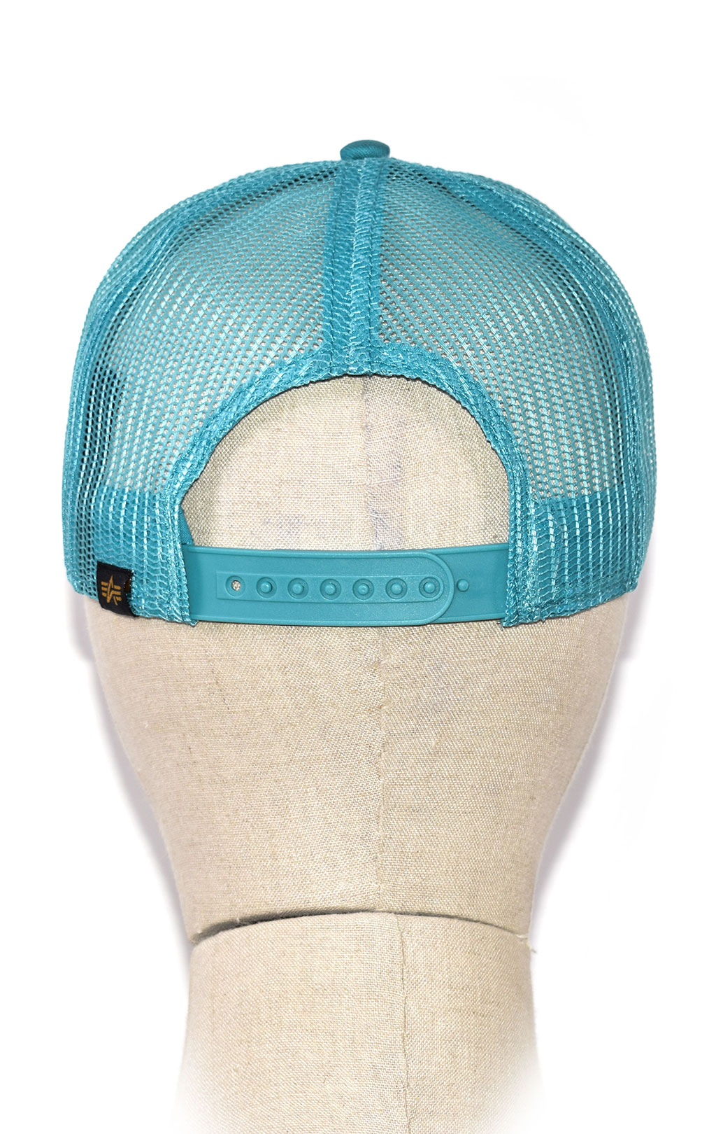 Бейсболка ALPHA INDUSTRIES BASIC TRUCKER CAP blue lagoon 