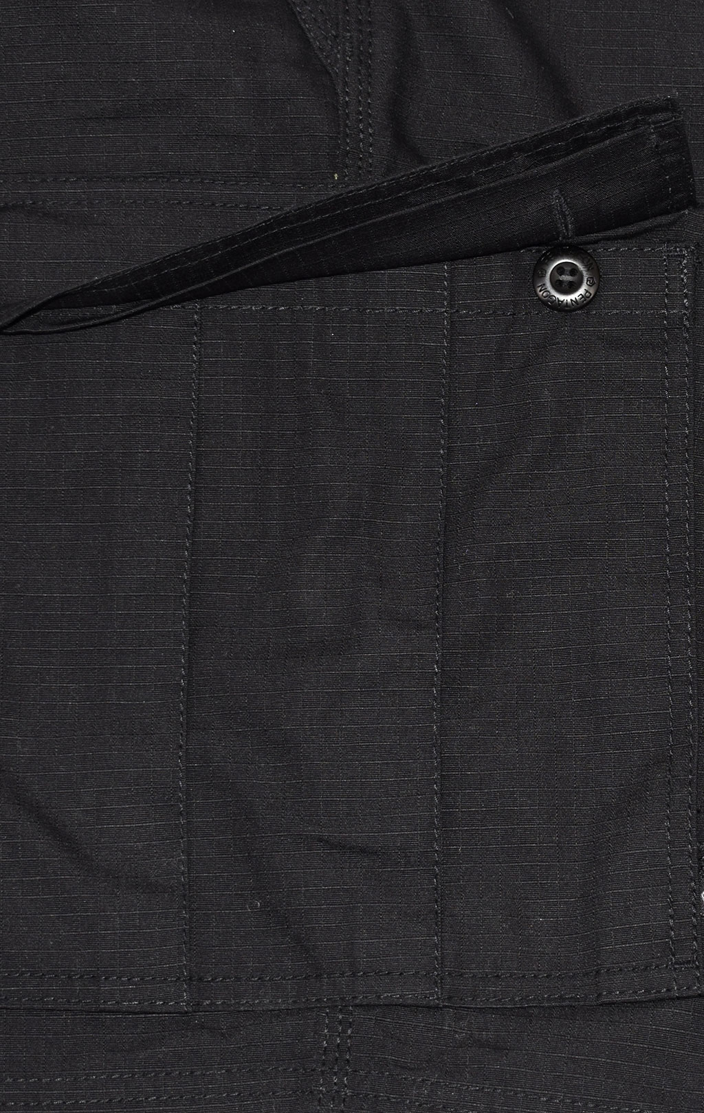 Шорты Pentagon BDU 2.0 big size хлопок35%/полиэстр65% Rip-Stop black 05011 