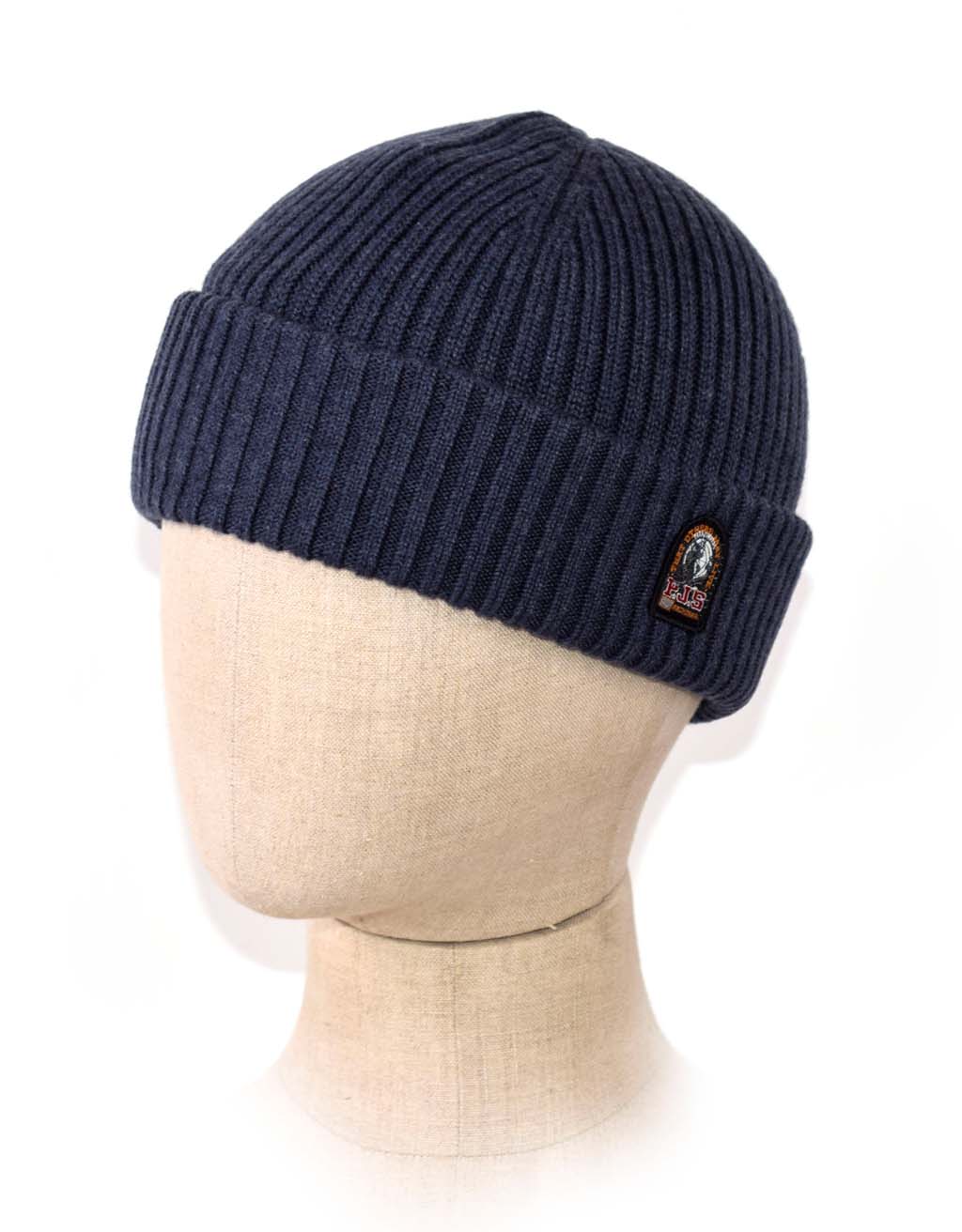 Шапка вязаная PARAJUMPERS RIB HAT FW 20/21 navy 