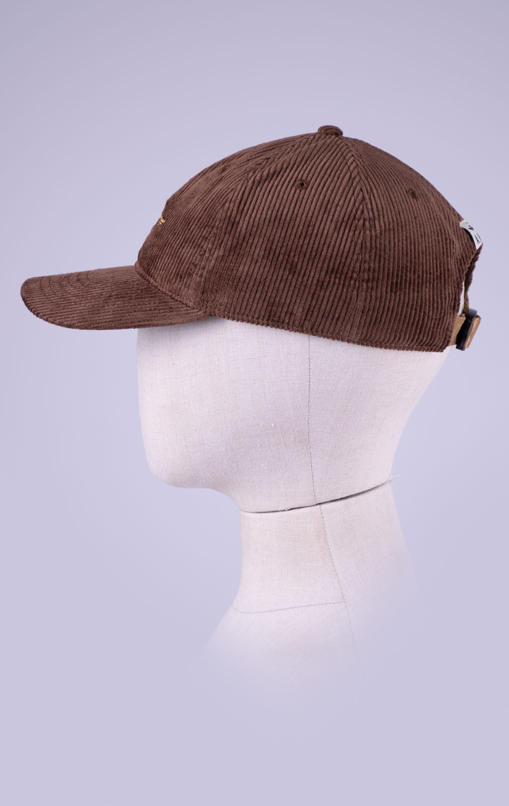 Бейсболка AERONAUTICA MILITARE вельвет FW 26/27/CN mud brown (HA 1262) 