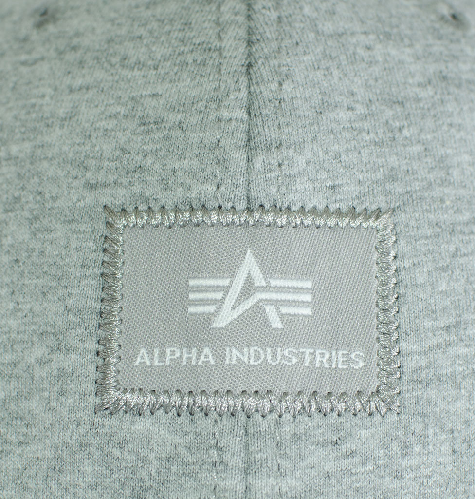 Бейсболка ALPHA INDUSTRIES X-FIT CAP grey heather 