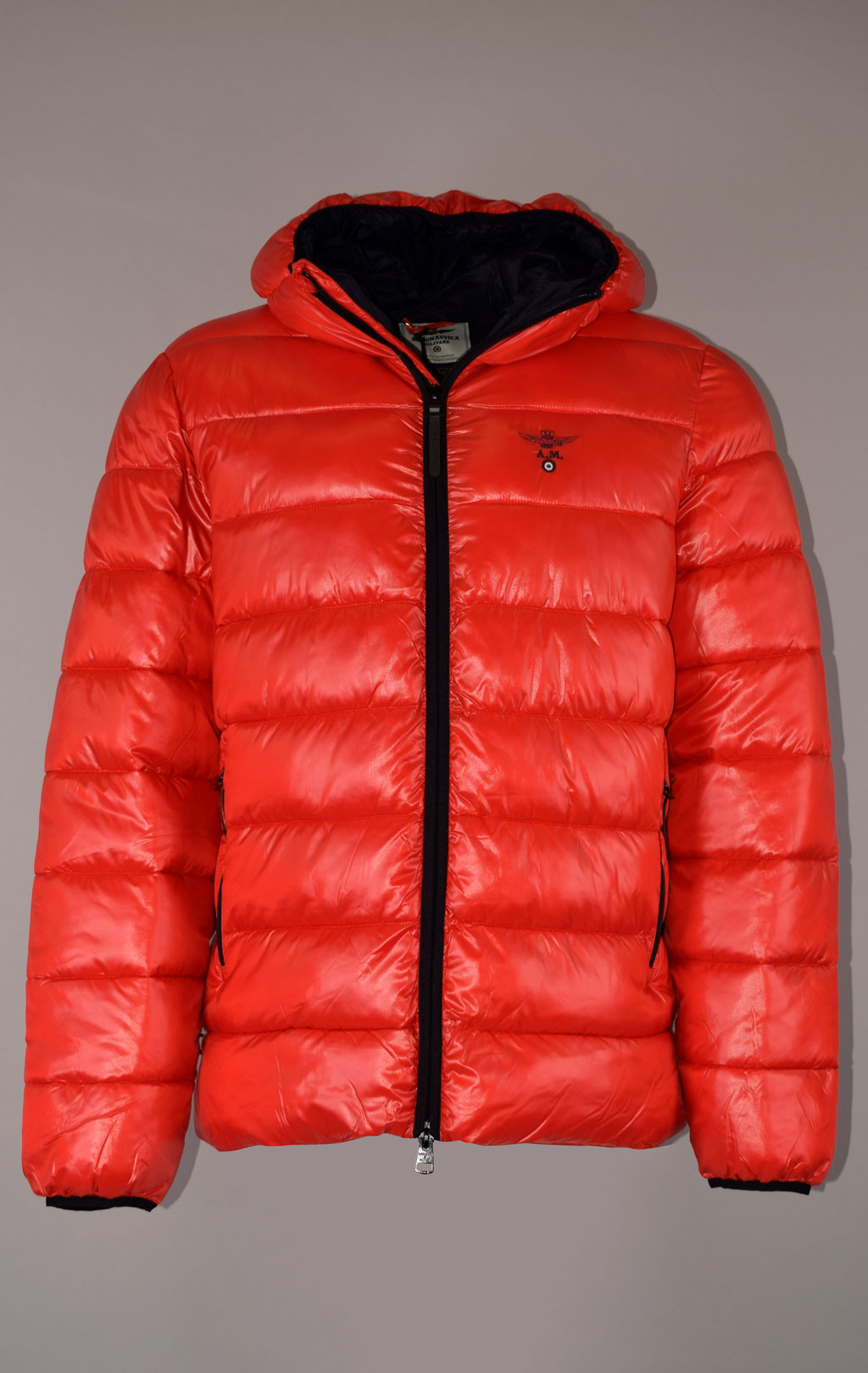 Куртка с капюшоном AERONAUTICA MILITARE FW 22/23 m/CN arancio scuro (AB 2029) 
