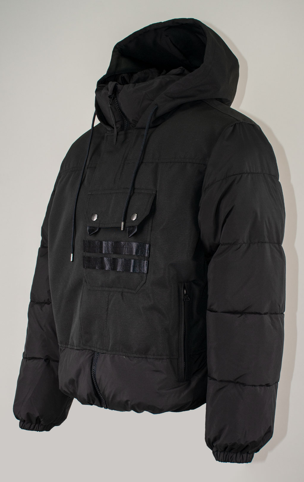 Куртка ALPHA INDUSTRIES 1960s SWEDISH ARMY MOTORCYCLE MOD PARKA FW 25/26 black 