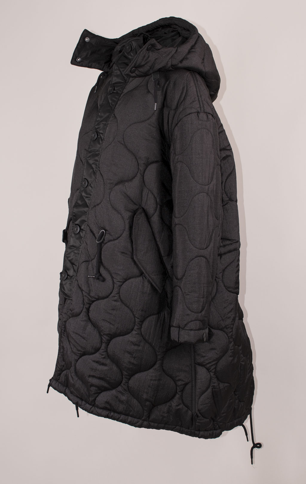 Женская куртка ALPHA INDUSTRIES FISHTAIL PUFFER M-65 FW 24/25 black 