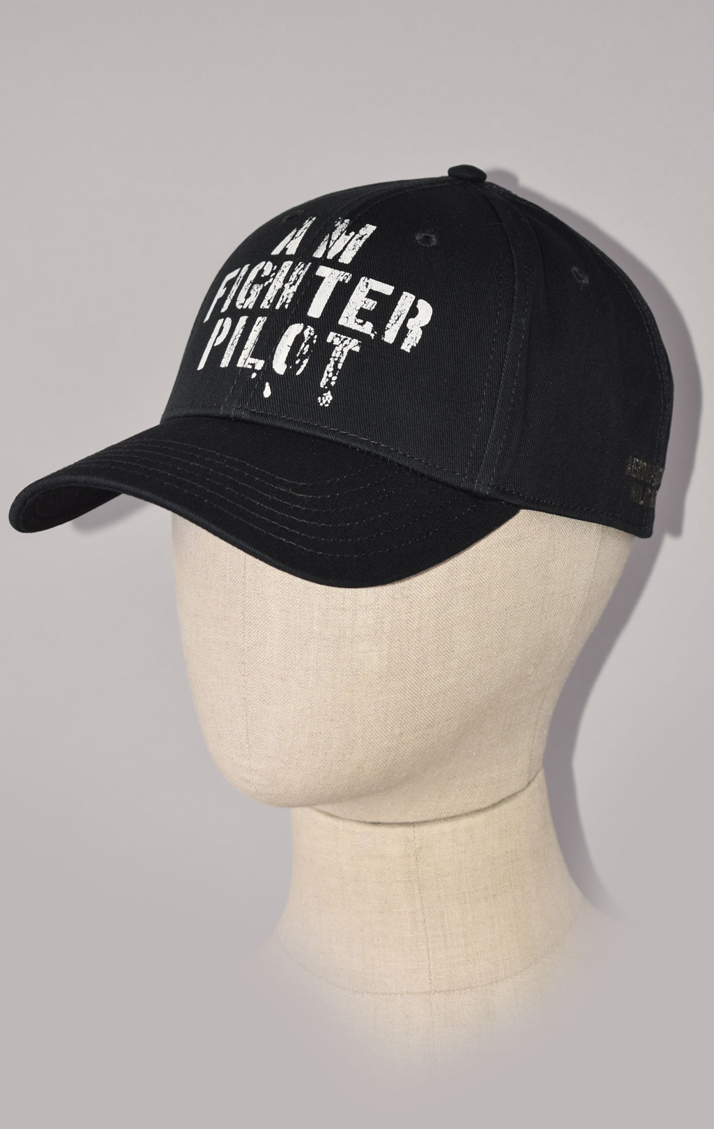 Бейсболка AERONAUTICA MILITARE SS 23/CN blue black (HA 1128)