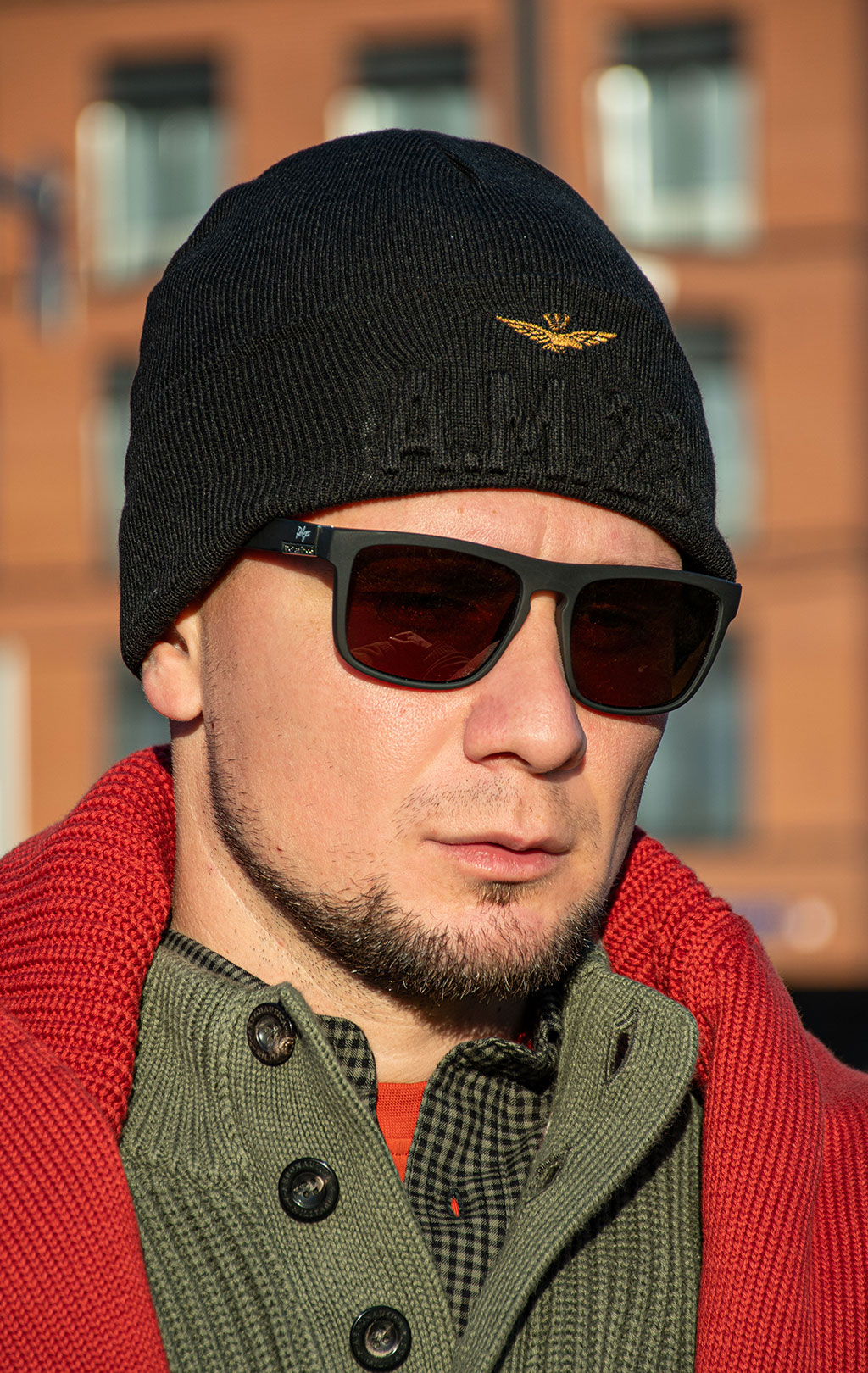 Шапка вязаная AERONAUTICA MILITARE FW 26/27/CN jet black (CU 0099) 