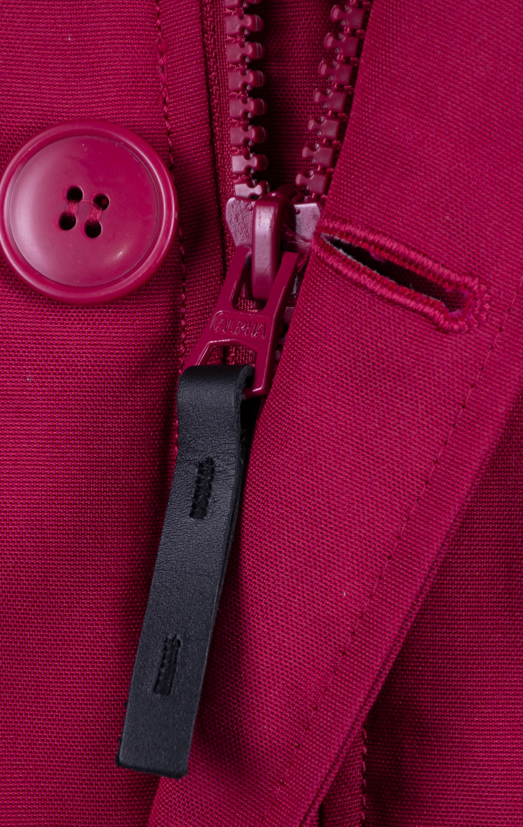 Женская аляска ALPHA INDUSTRIES POLAR major red 