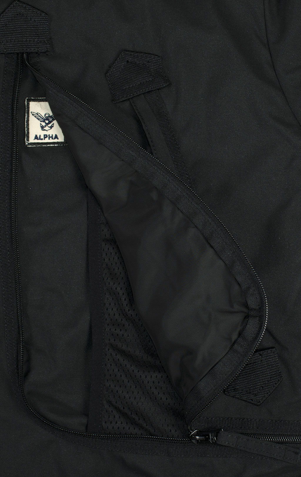 Аляска ALPHA INDUSTRIES POLAR натур. мех black 