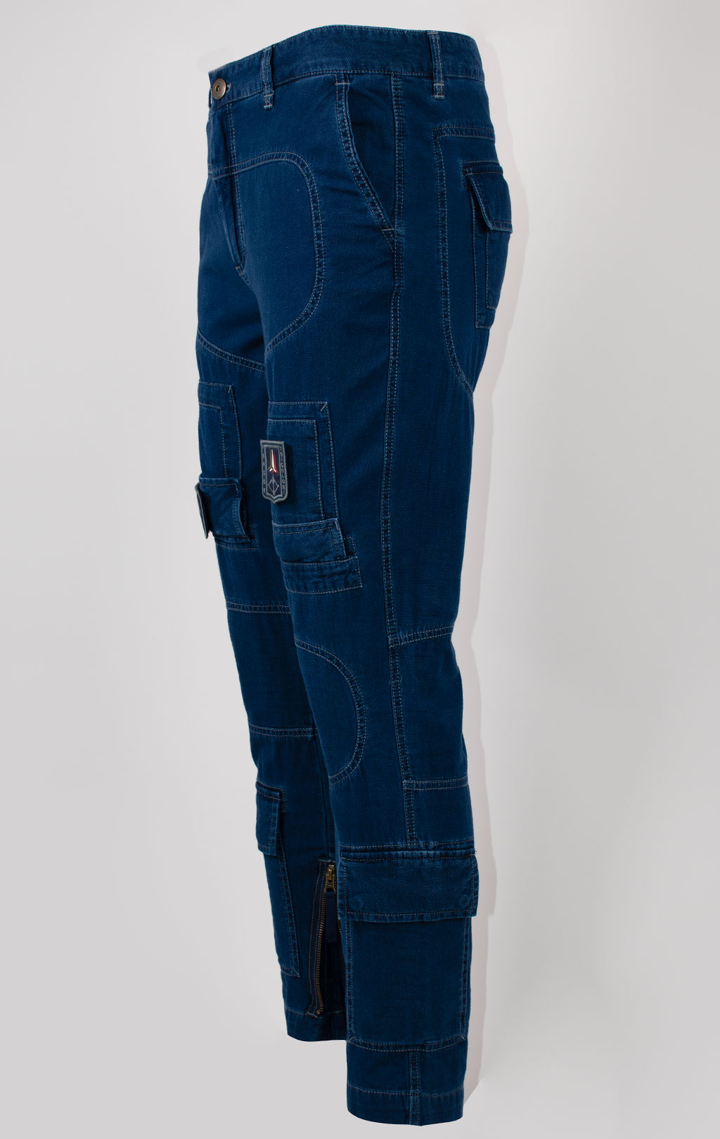 Джинсы-карго AERONAUTICA MILITARE ANTI-G SS 25 m/IN indigo (PA 1655) 