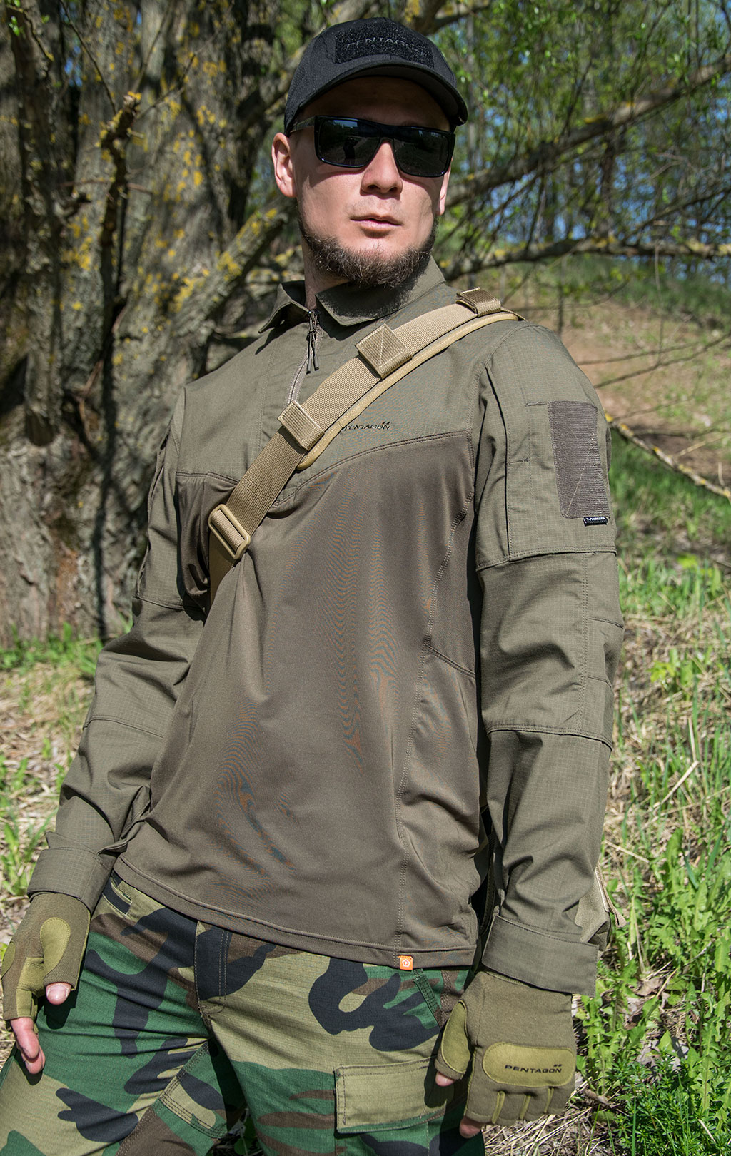 Рубашка Combat shirt Pentagon RANGER TAC-FRESH ranger green 06RG 02013 
