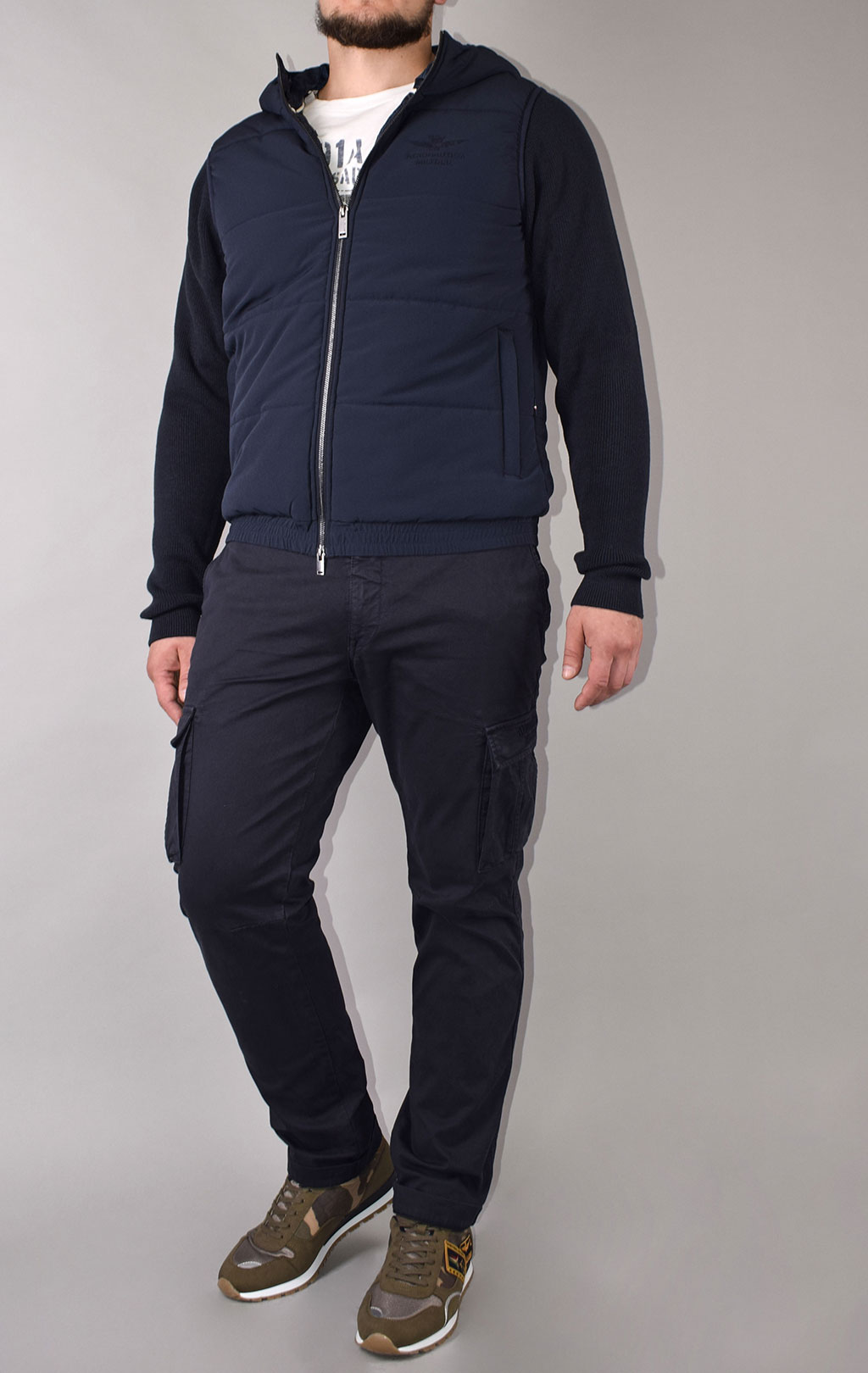 Куртка AERONAUTICA MILITARE FW 20/21/CN blue navy (AF 410) 