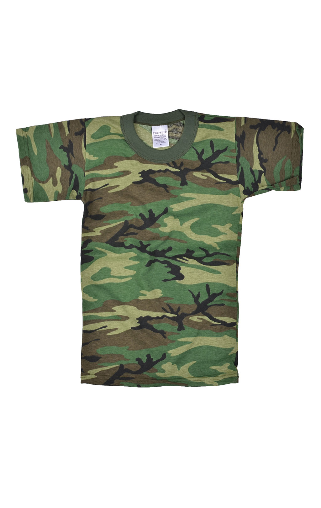 Детская футболка camo woodland 