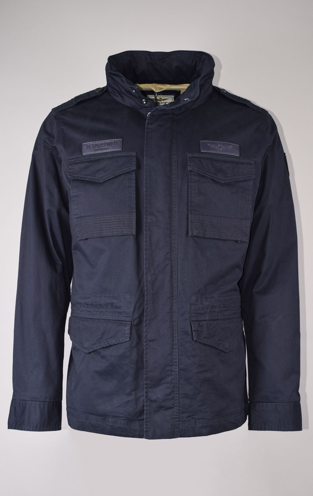 Ветровка AERONAUTICA MILITARE SS 23 m/CN blue scuro (AB 2063)