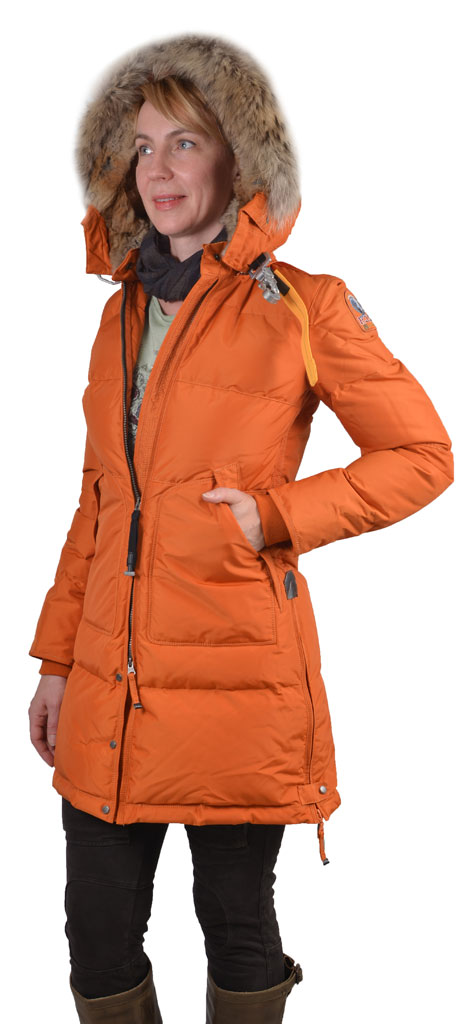 Женская куртка-пуховик PARAJUMPERS LONG BEAR brick 