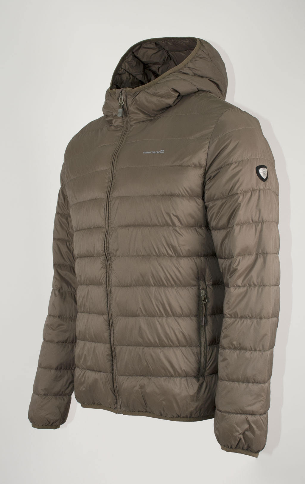 Куртка тактическая Pentagon AURORA hood jacket утеплённая с капюшоном 06E ral7013 08048 