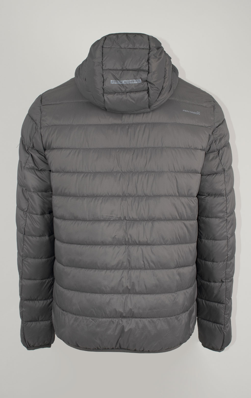 Куртка тактическая Pentagon AURORA hood jacket утеплённая с капюшоном grey cinder 17 08048 