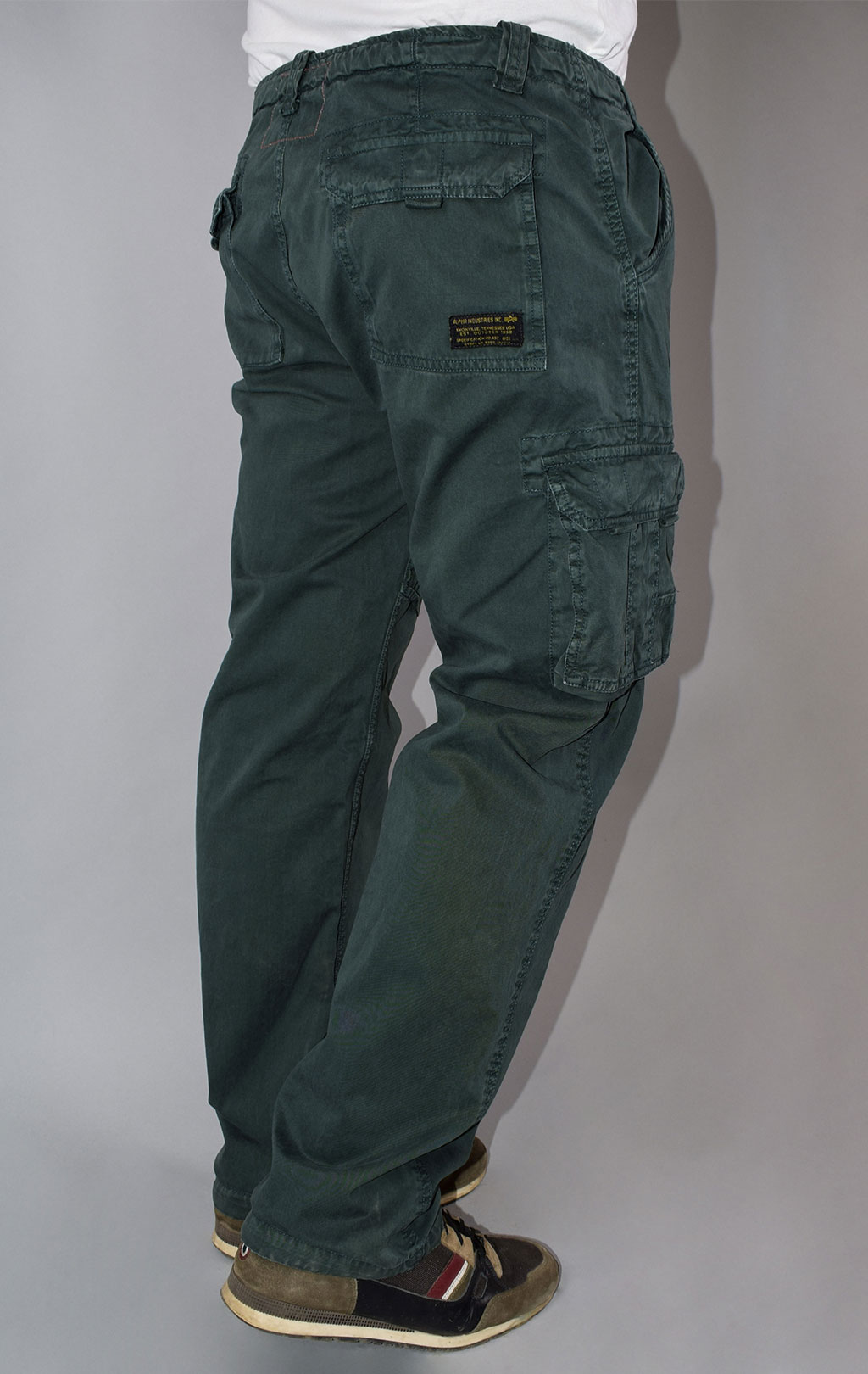 Брюки-карго ALPHA INDUSTRIES JET PANT big size petrol dark (#101212) 