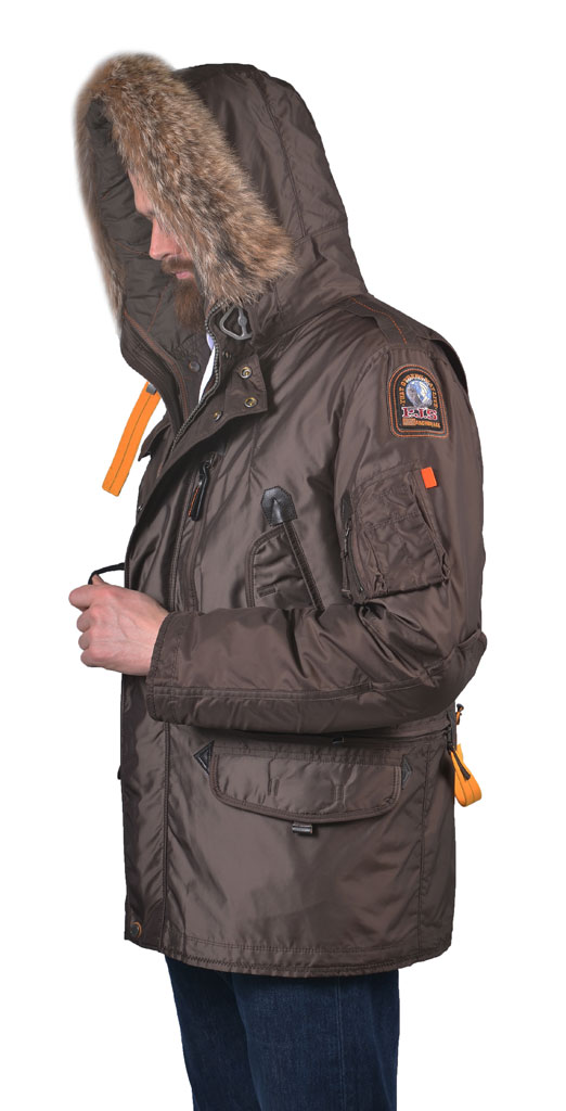 Аляска-пуховик PARAJUMPERS RIGHT HAND brown 