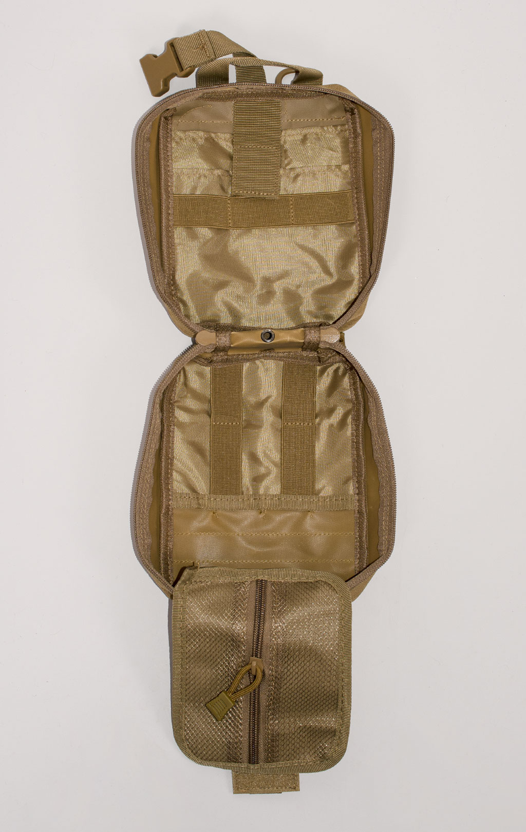 Подсумок медицинский FIRST AID KIT отрывной, с  нашивкой coyote PH-896 Китай