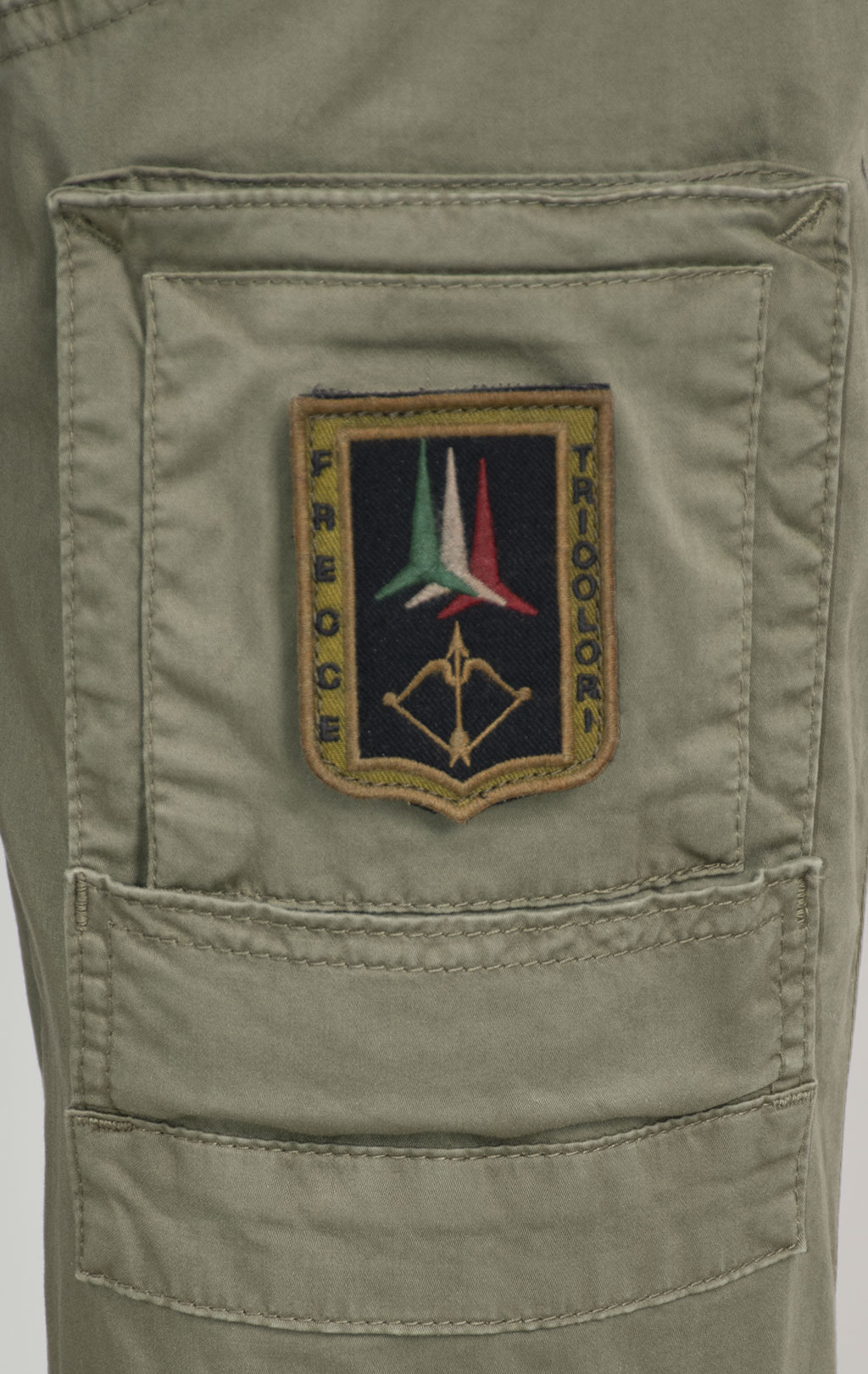 Брюки-карго AERONAUTICA MILITARE ANTI-G SS 25 m/AL green (PA 1387) 